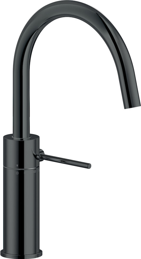 VE125133FLP VELIS смеситель для кухни, глянцевый черный