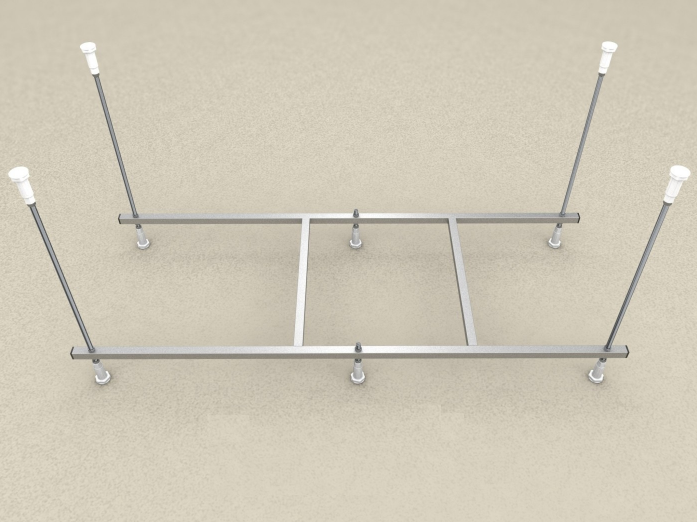 Сборный каркас к ванне Мия 130 см (шпильки)