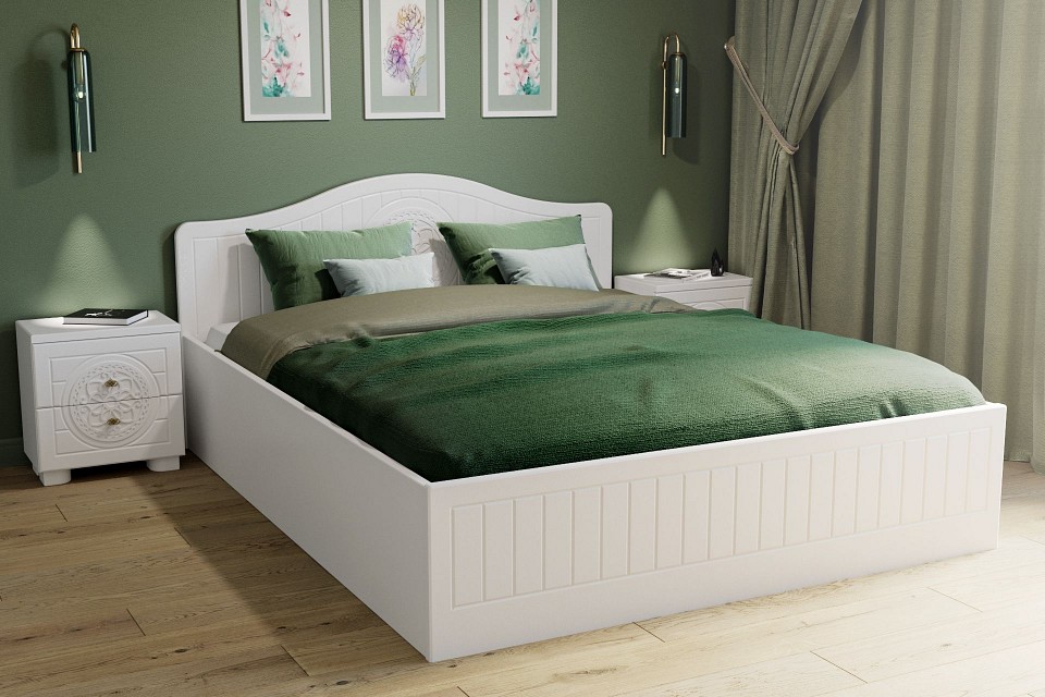 Кровать двуспальная Монблан МБ-606К