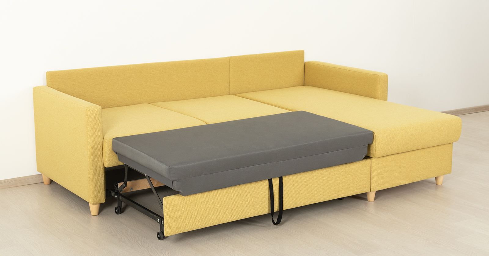 Диван кровать угловой Дилан, Желтый