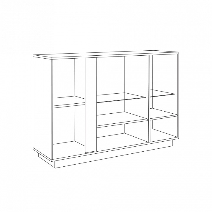 Тумба-витрина Арчи 08.140