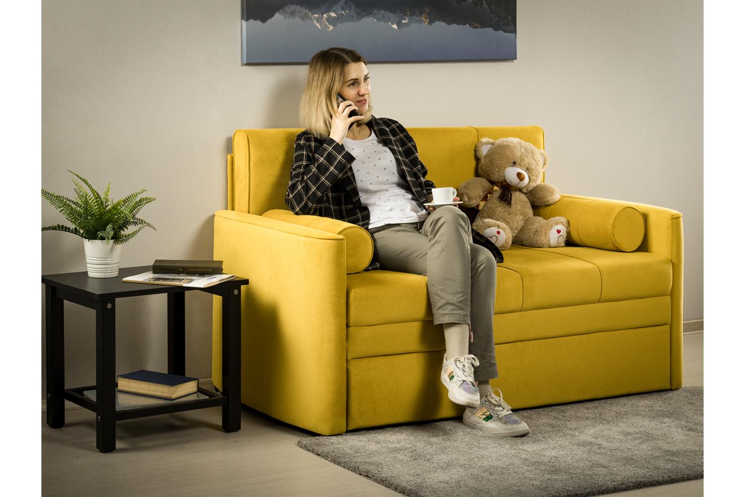 Диван кровать Мелани, Желтый