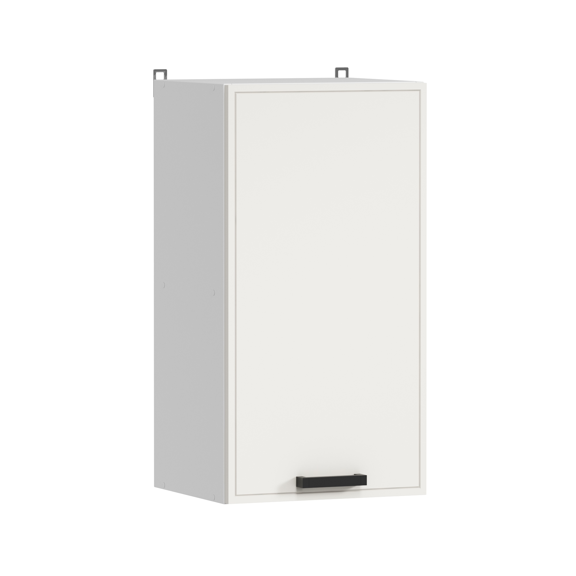 ГК Аленушка 1,6м Магнолия Молочный/Молочный, черный (без столешницы)