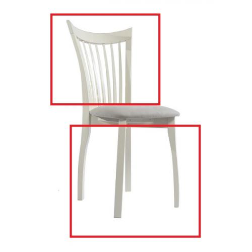 Стул Тулон каркас, слоновая кость Стул Тулон каркас, слоновая кость