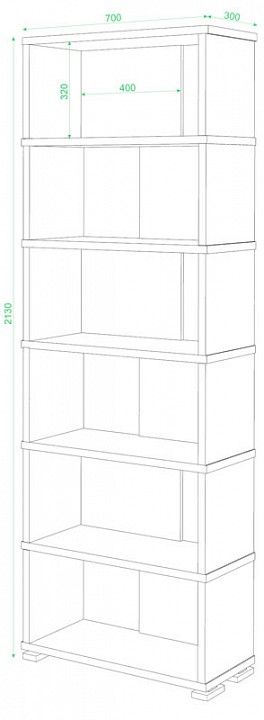 Стеллаж СБ-10/6