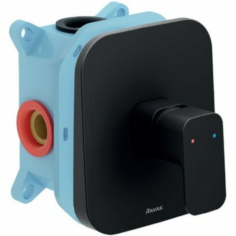 Смеситель настенный без переключателя TD F 066.20 для R-box черный