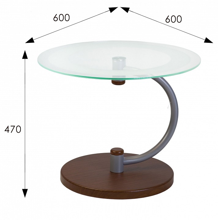 Стол журнальный Дуэт 13Н