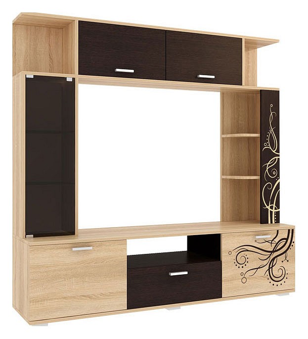 Стенка для гостиной Ника CTV-007