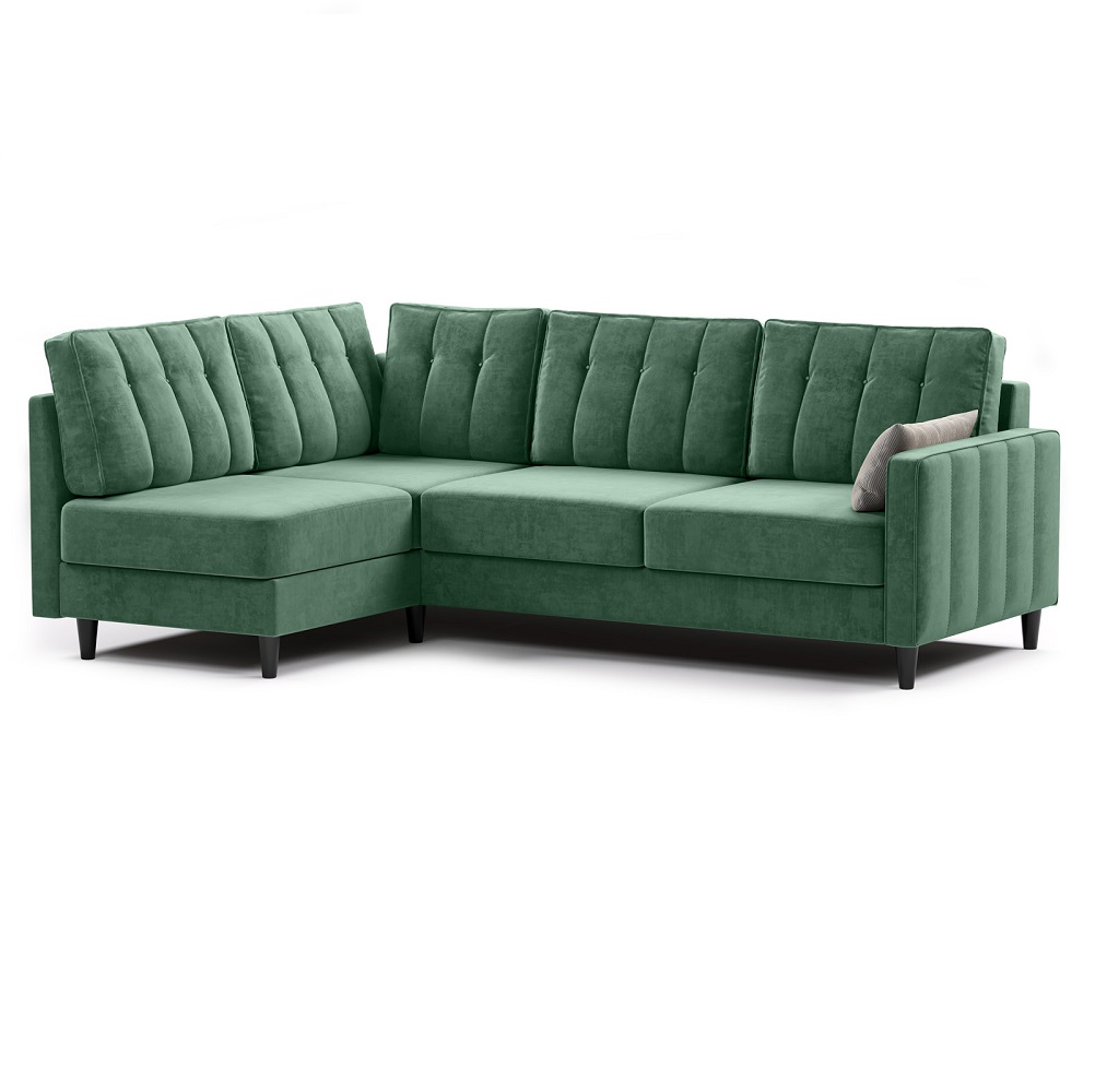 Диван кровать угловой Арно, Зеленый