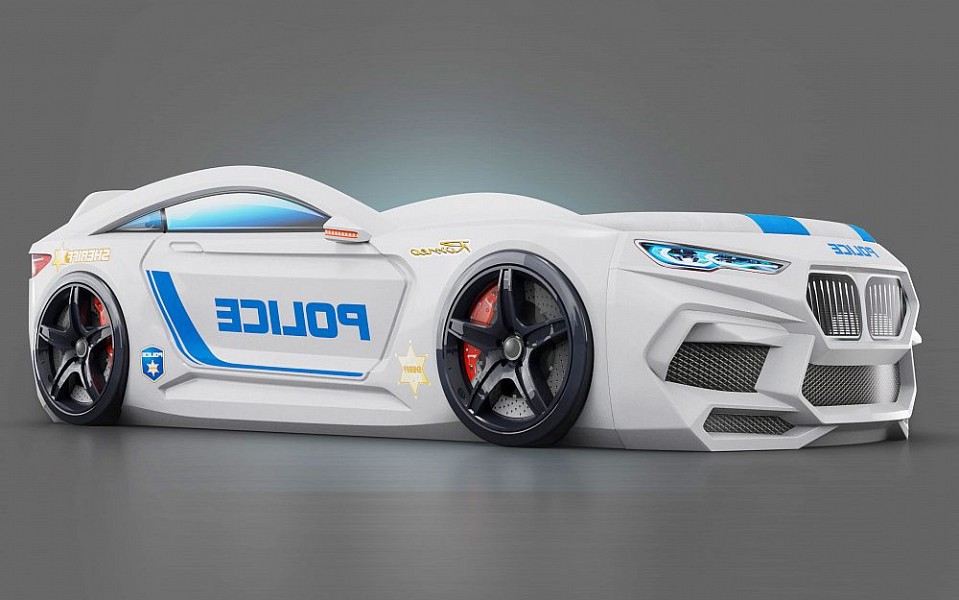 Кровать-машина Romeo-M полиция