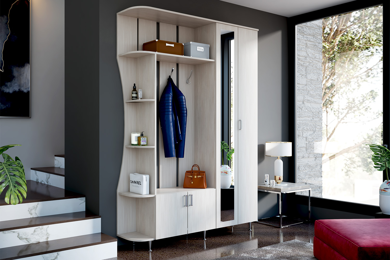 Прихожая Лика №1 1,5м, Сандал