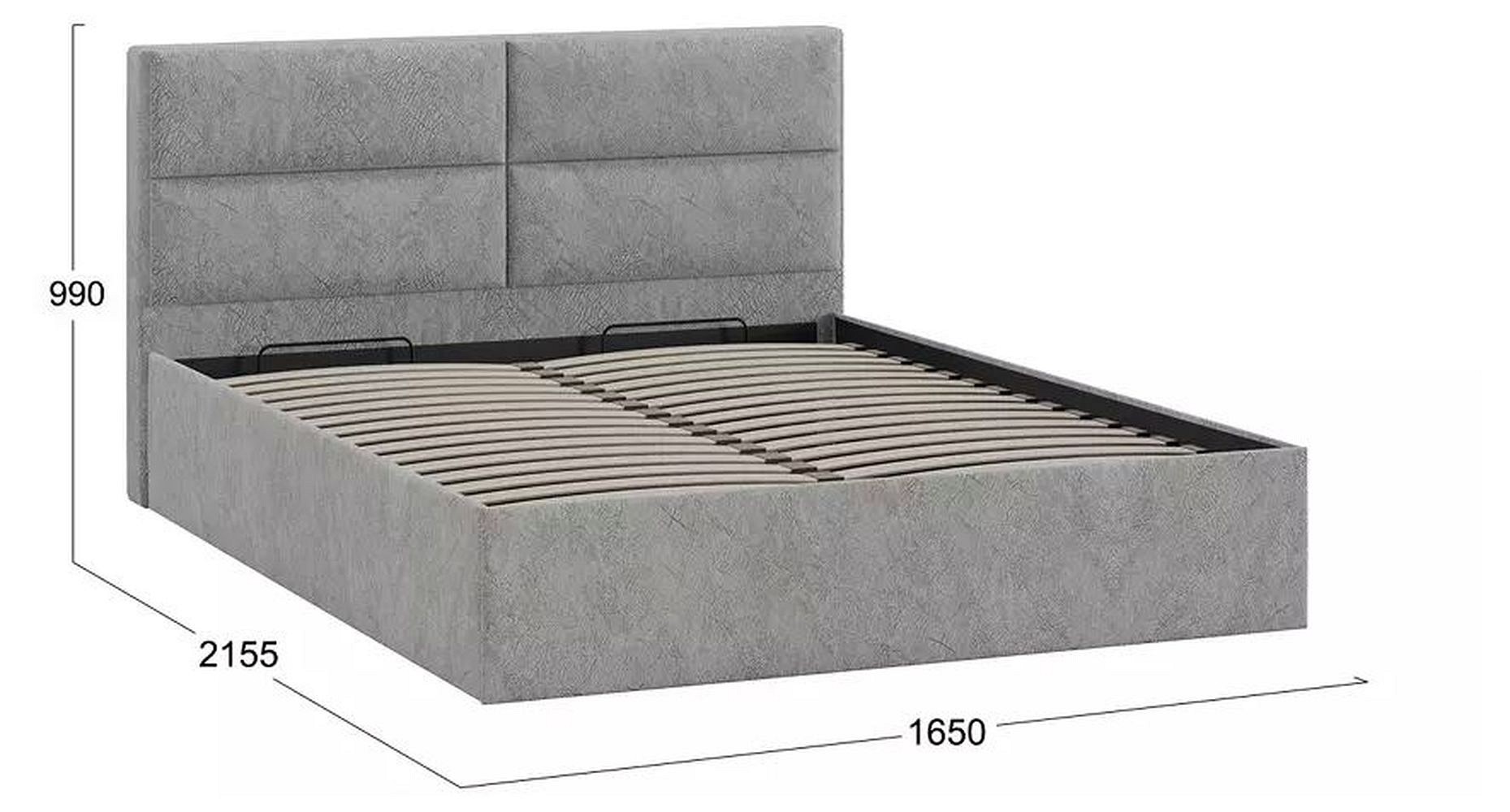 Кровать двуспальная Глосс