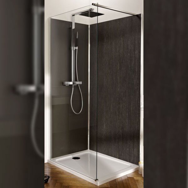 CONTRA E22W90-GA фиксированное душевое ограждение 90см