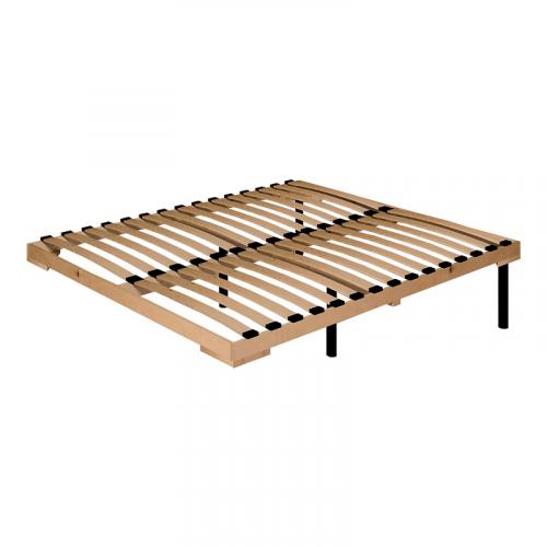 Ортопедическое основание с гибкими ламелями 160х200, дерево