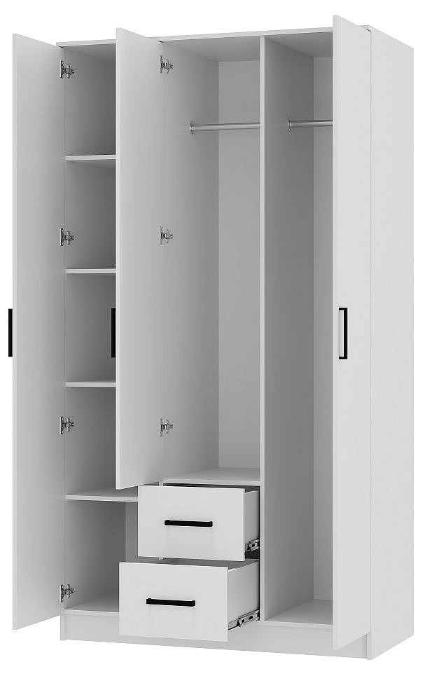 Шкаф платяной Фьюжн ШК-09