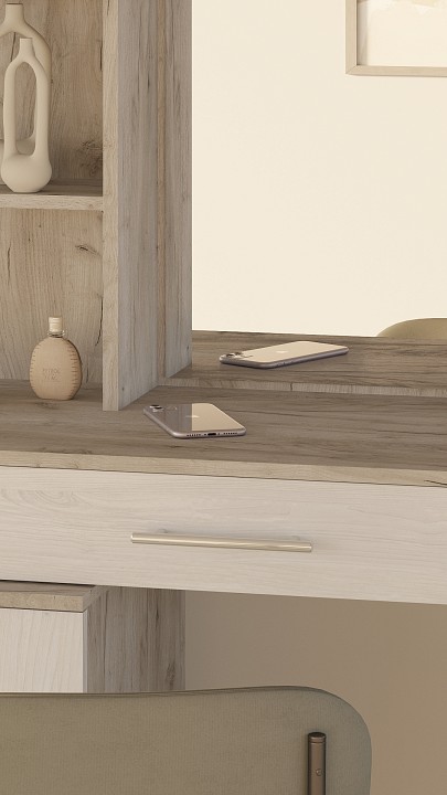 Стол туалетный Оливия 4-25100