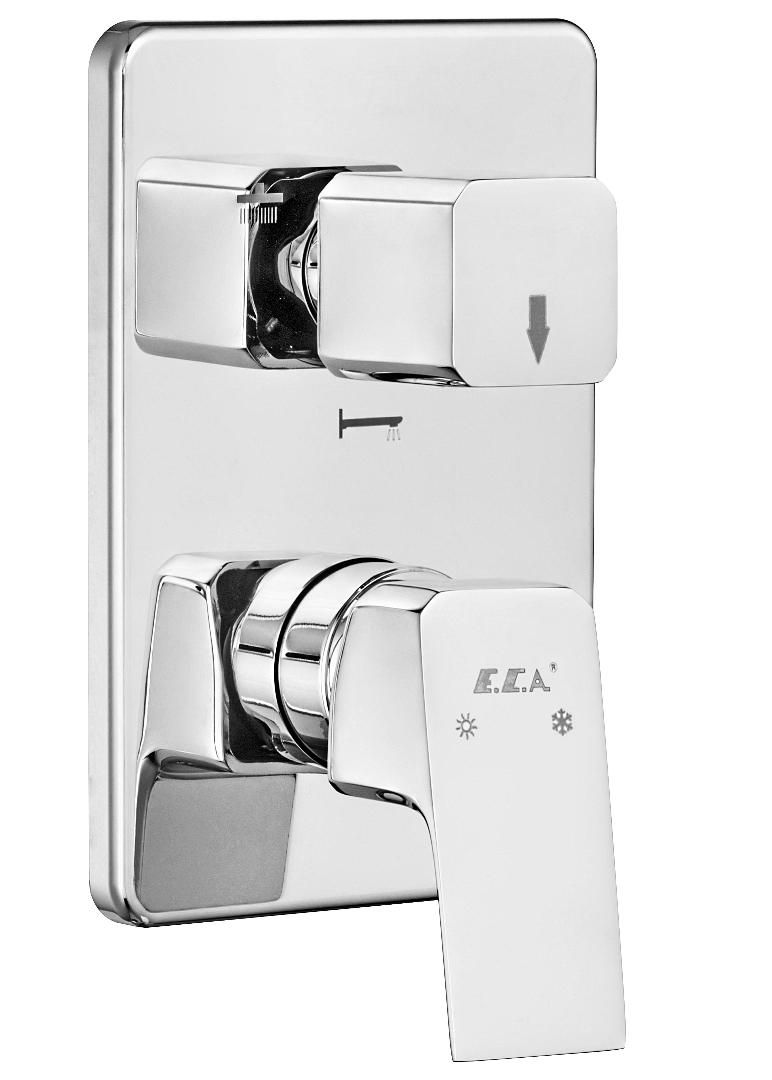 102167305EX-K TIERA смеситель для ванны 3 режима (внешняя часть)