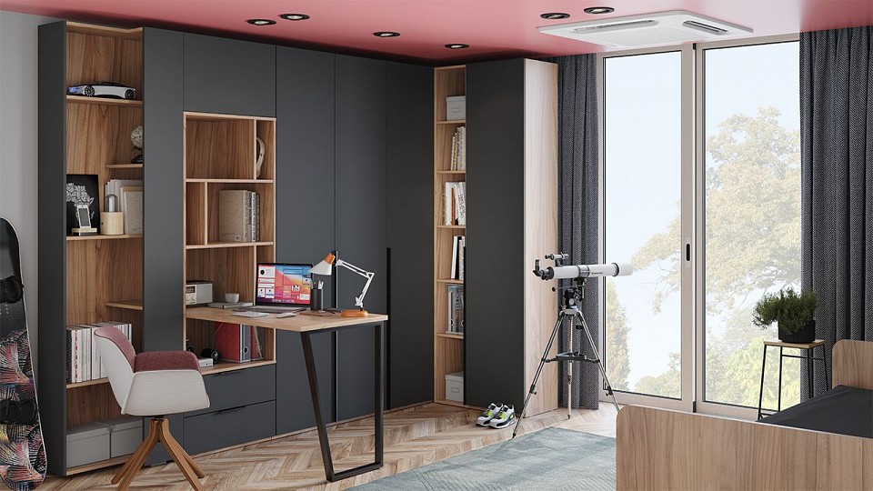 Стеллаж комбинированный Порто Исп. 2 ТД-393.07.20 Стеллаж комбинированный Порто Исп. 2 ТД-393.07.20