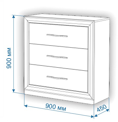 Комод Нобиле Км-90/45