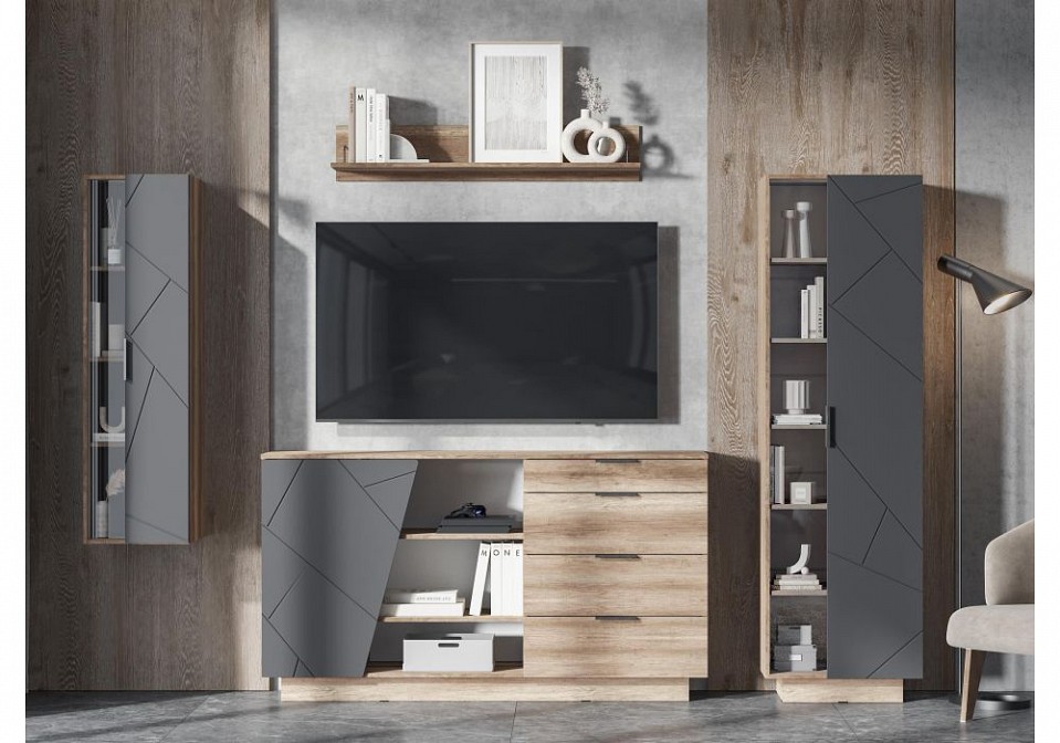 Тумба комбинированная Диамо КМ 01