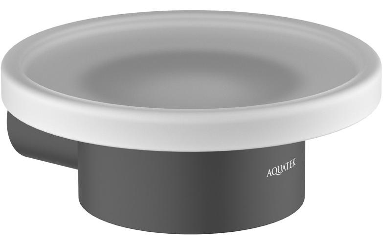 AQ4403MB ЛИРА мыльница, матовый черный