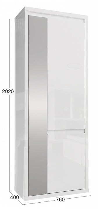 Шкаф платяной Норден СТЛ.413.01