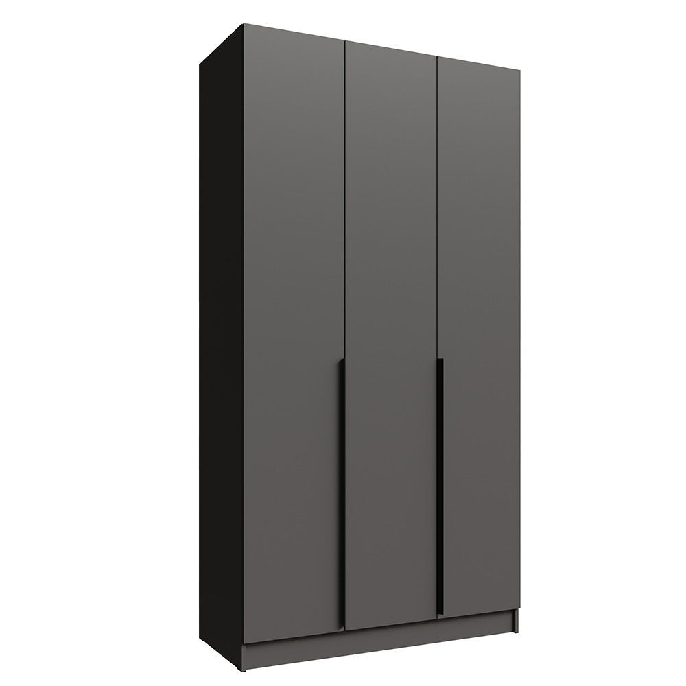 Шкаф Мадрид (1,2) без зеркала графит серый Шкаф Мадрид (1,2) без зеркала графит серый