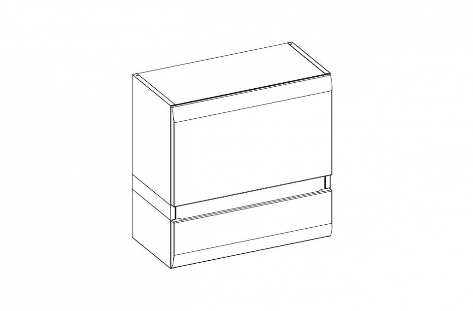 Тумбочка навесная Linate 1D/TYP 66