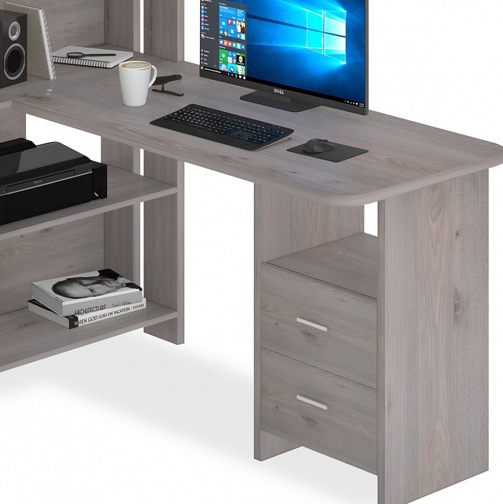 Стол компьютерный Домино Lite СТЛ-ОВ+С120Р