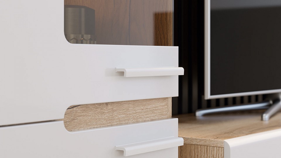 Шкаф-витрина Фьюжн ТД-260.07.25