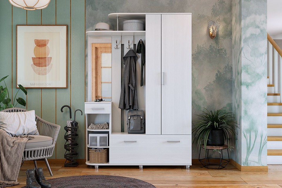 Стенка для прихожей Барселона-2