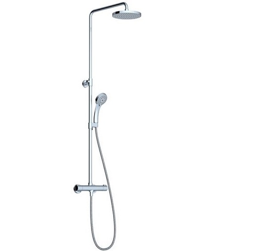 Душевая стойка с термостатическим смесителем и ручным душем TE 091.00/150
