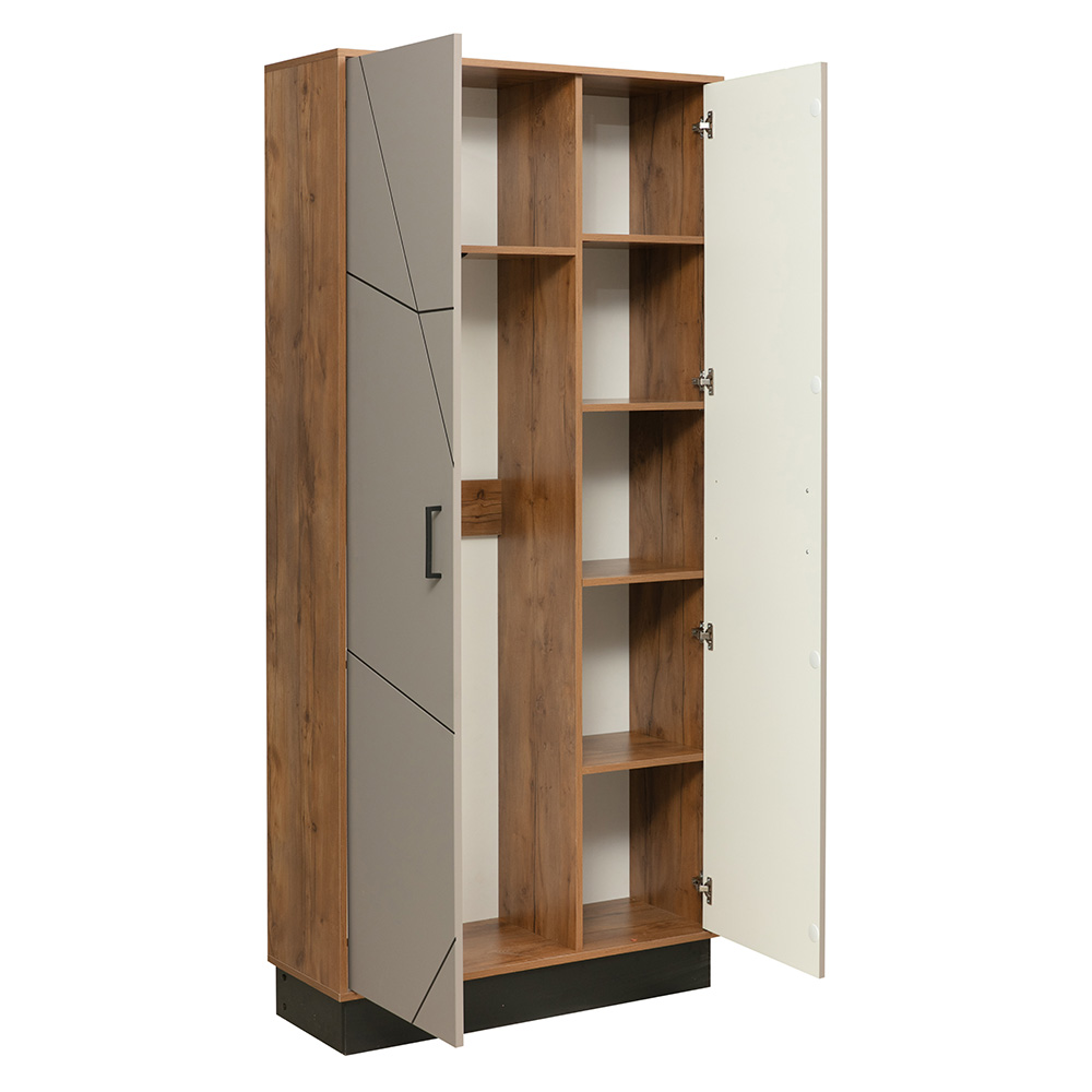 Шкаф комбинированный Гамма 54.14, Таксония, Грей