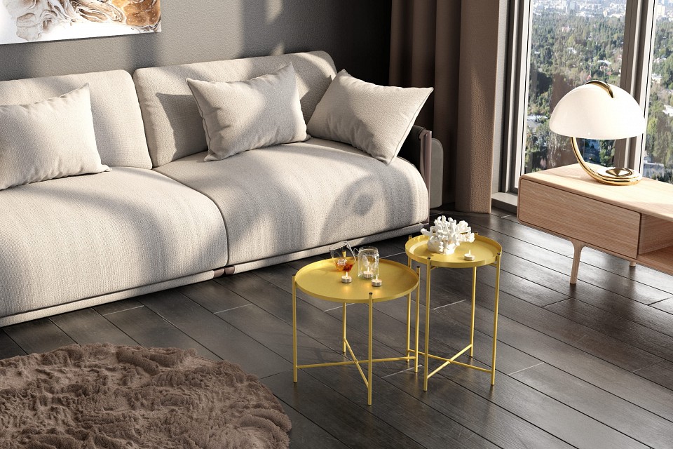 Набор из 2 столов журнальных SHT-CT8/CT8-2