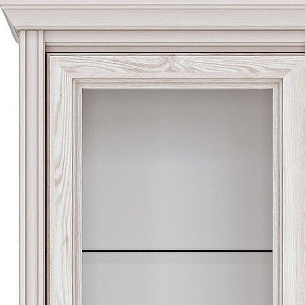 Шкаф-витрина Стилиус B169-REG1W2S