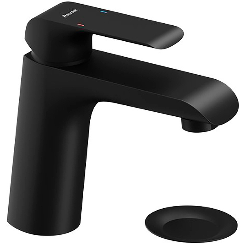 Смеситель для умывальника с донным клапаном FL 013.20 черный