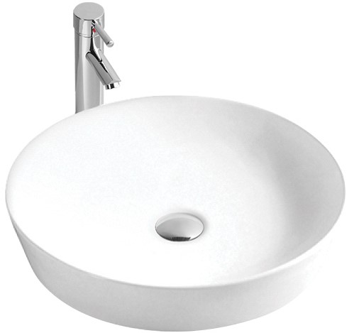 AQ5558-00 ЕВРОПА раковина 415*415*135 для установки на столешницу