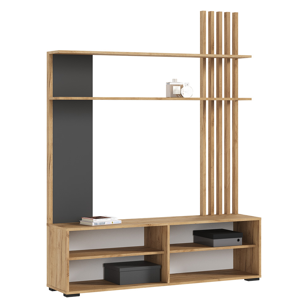 Гостиная Роджина, Графит, Дуб крафт Гостиная Роджина, Графит, Дуб крафт