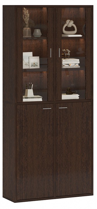 Шкаф-витрина Домино СУ(ш2в2)+2ФС+2ФГ Шкаф-витрина Домино СУ(ш2в2)+2ФС+2ФГ