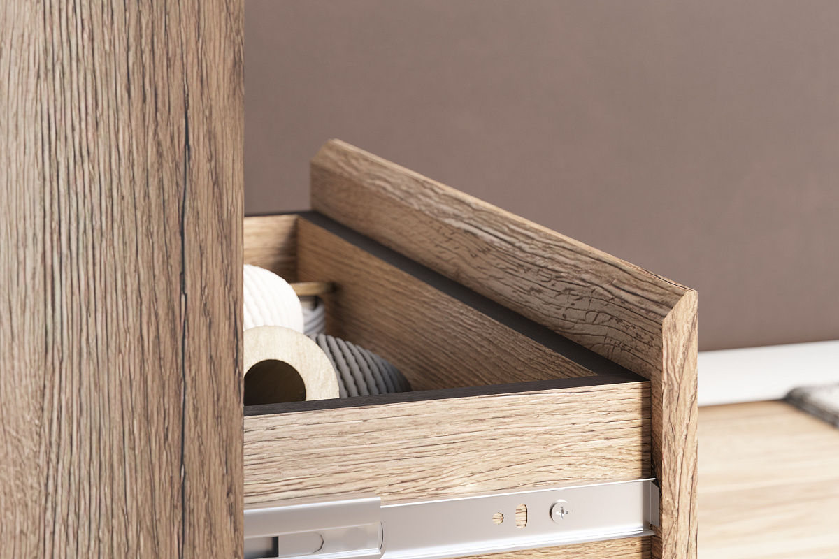 Комод 4 ящика Прага, Дуб Делано