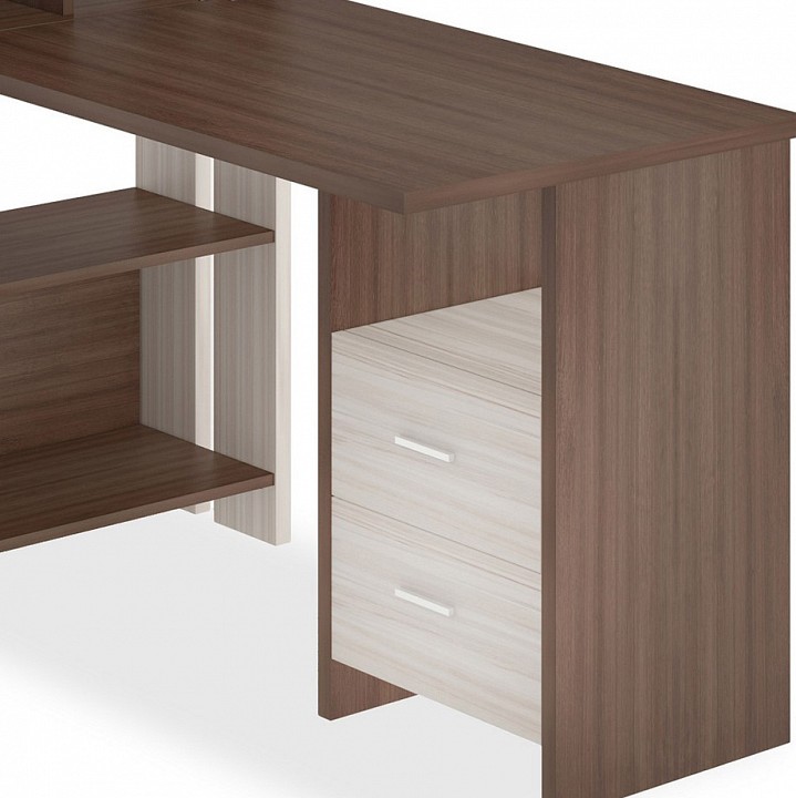 Стол компьютерный Домино Лайт СТЛ-ОВХ+С100Прям