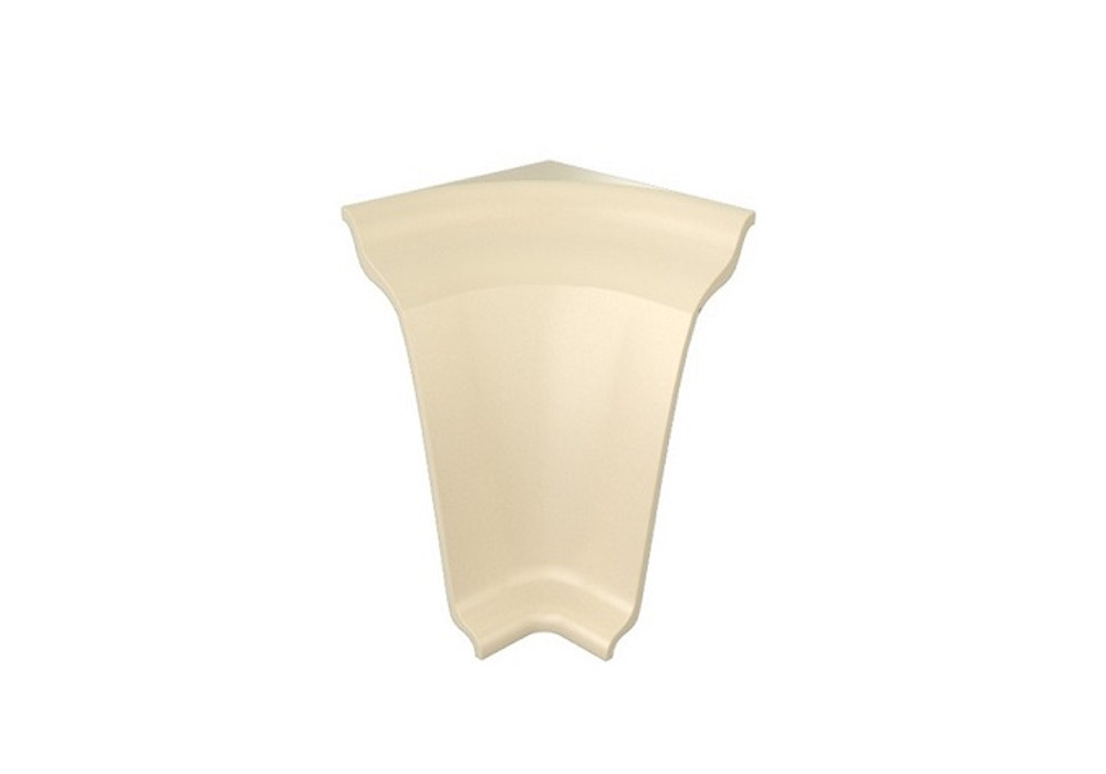 Угол внутренний на плинтус закругленный Thermoplast бежевый