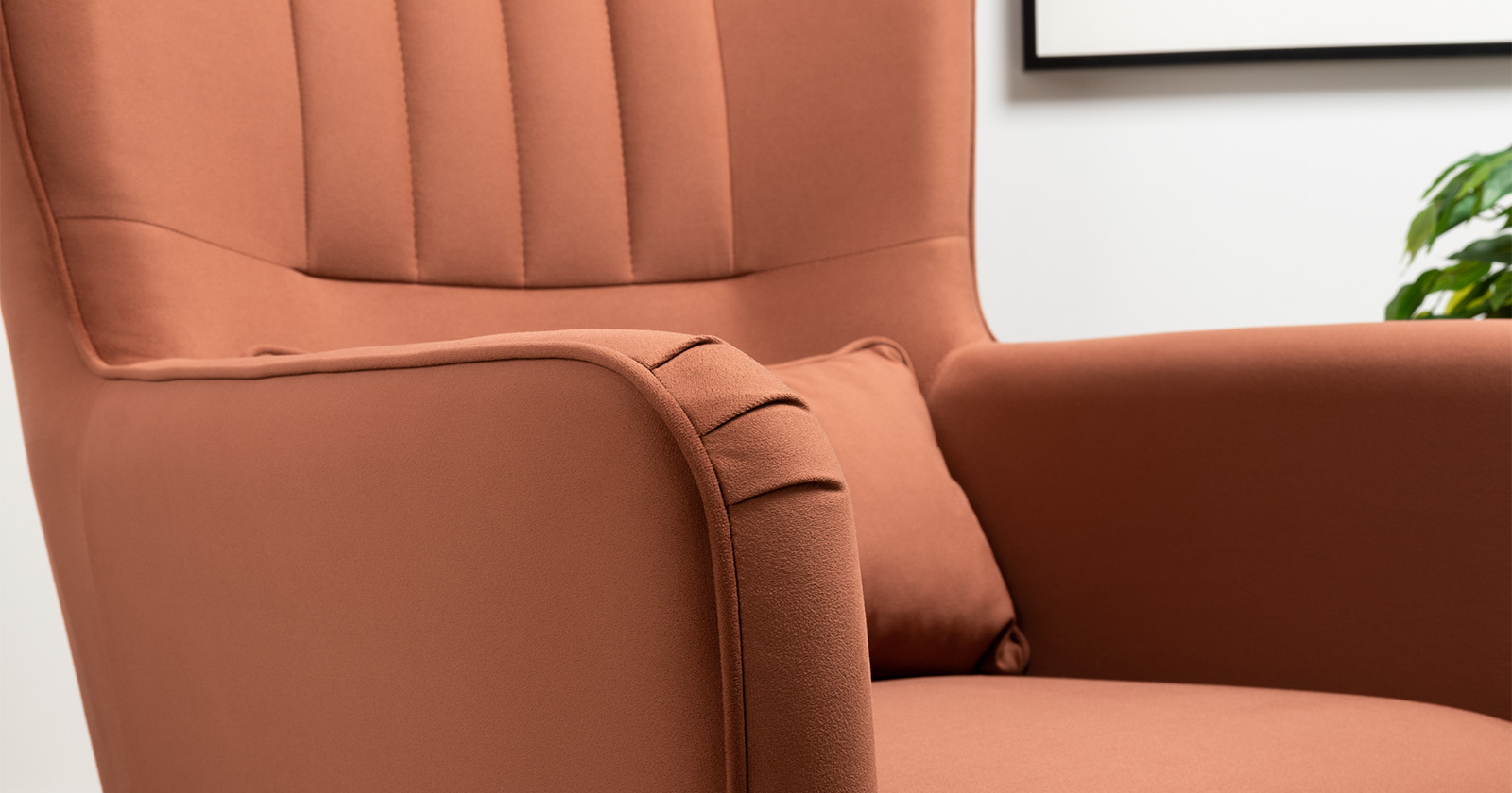 Кресло для отдыха Феличе, Терракотовый