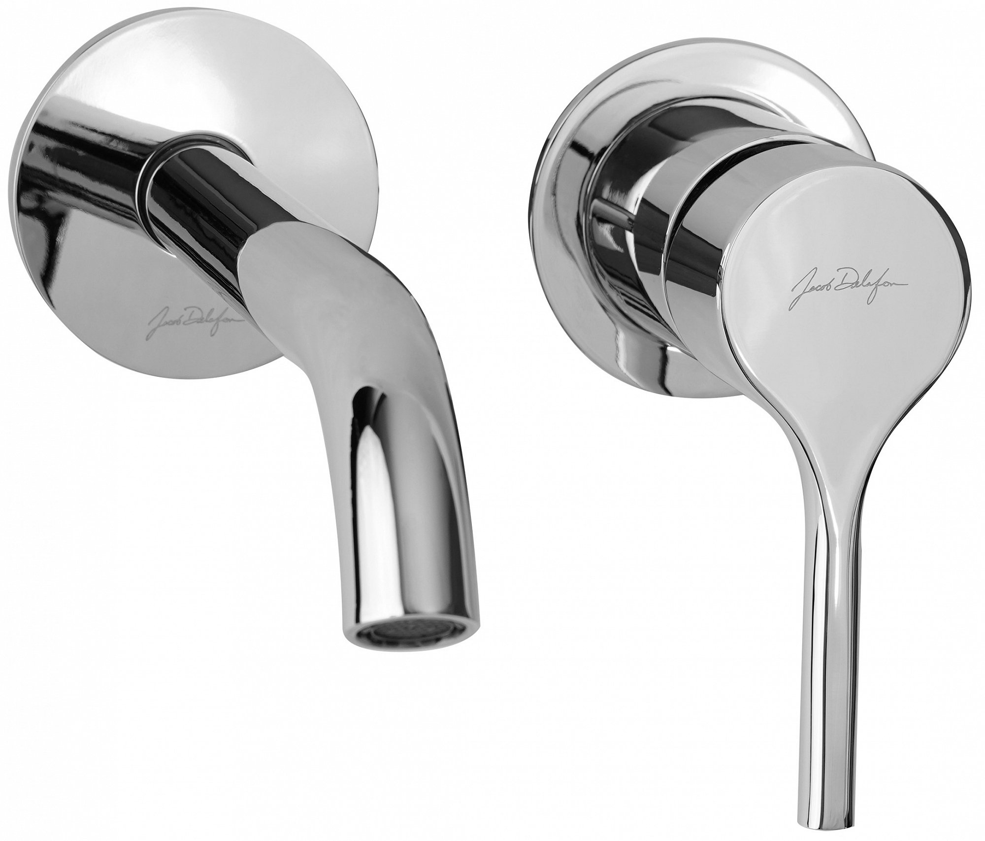 E28318-CP ELATE cмеситель для раковины на 2 отв.