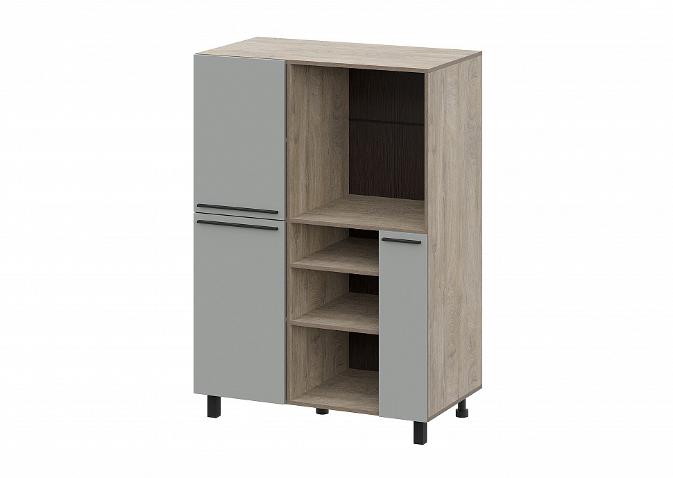 КГ Этна Пенал 10Ш1 Дуб Эндгрейн;Софт грей