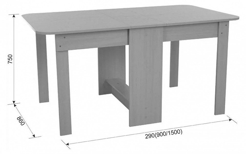 Стол обеденный ПВХ