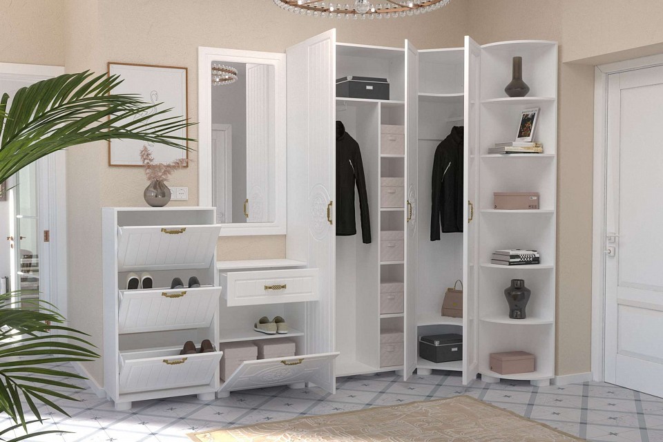 Стенка для прихожей Монблан