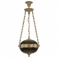 Подвесной светильник Bohemia Ivele Crystal 7100 71000P/30 FP Amber-Green/H-1K