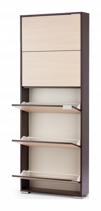 Тумба для обуви Viva 5 венге/дуб беленый