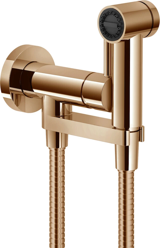 AV00600RCP Комплект для гигиенического душа встроенный (смеситель + гигиеническая лейка + шланг) красное золото AV00600RCP Комплект для гигиенического душа встроенный (смеситель + гигиеническая лейка + шланг) красное золото